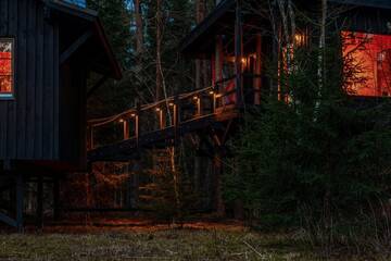 Фото номера Домик на дереве Лоджи Sambliku Treehouse г. Jõgisoo 5
