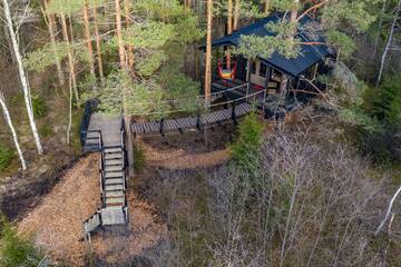 Фото номера Дом на дереве «Лес» Лоджи Sambliku Treehouse г. Jõgisoo 11